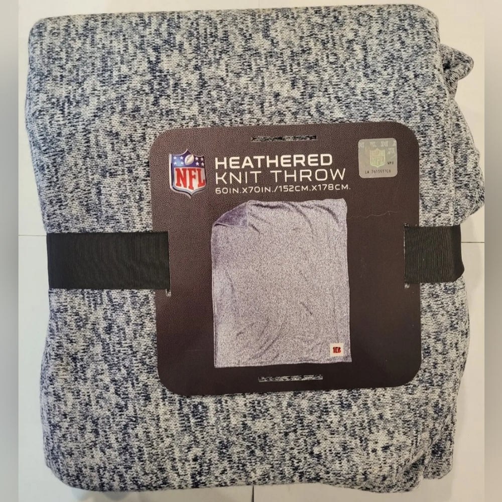 Bengals Throw blanket 60in X 70in